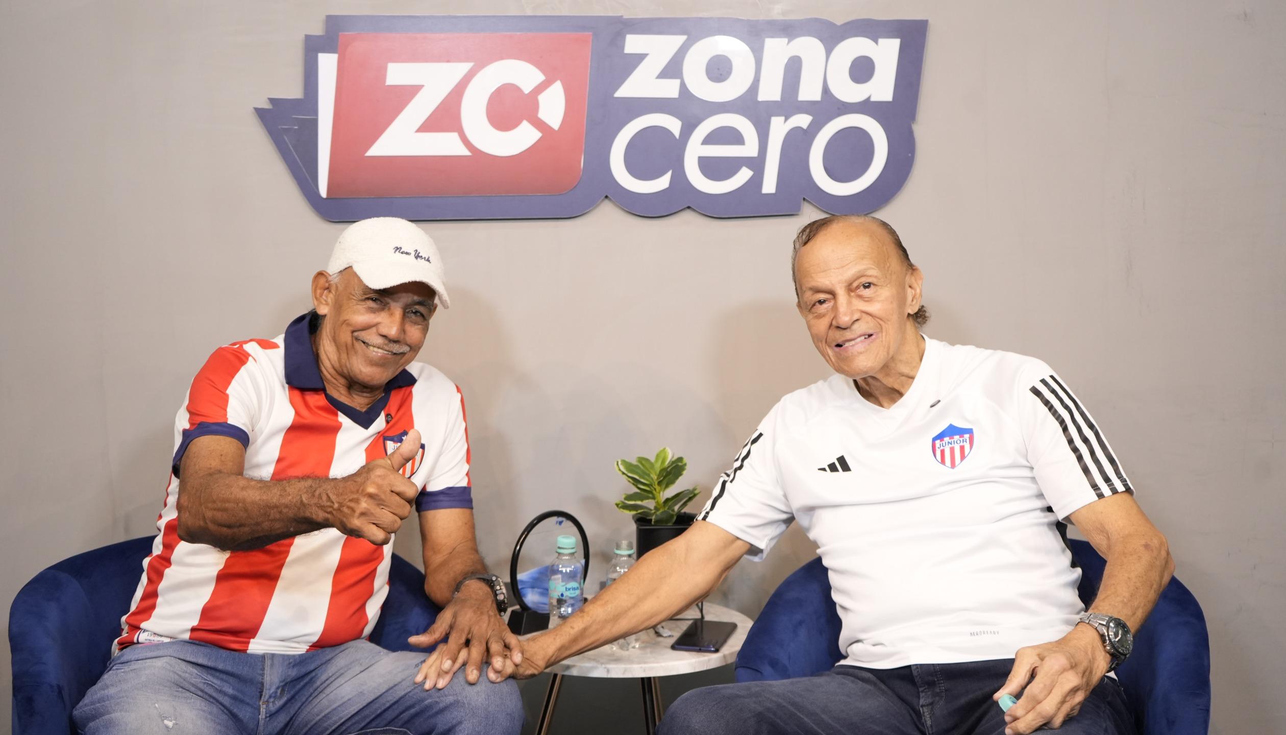 Carlos Molinares y Gabriel Berdugo recordaron el segundo título de Junior, en 1980 ante Deportivo Cali.