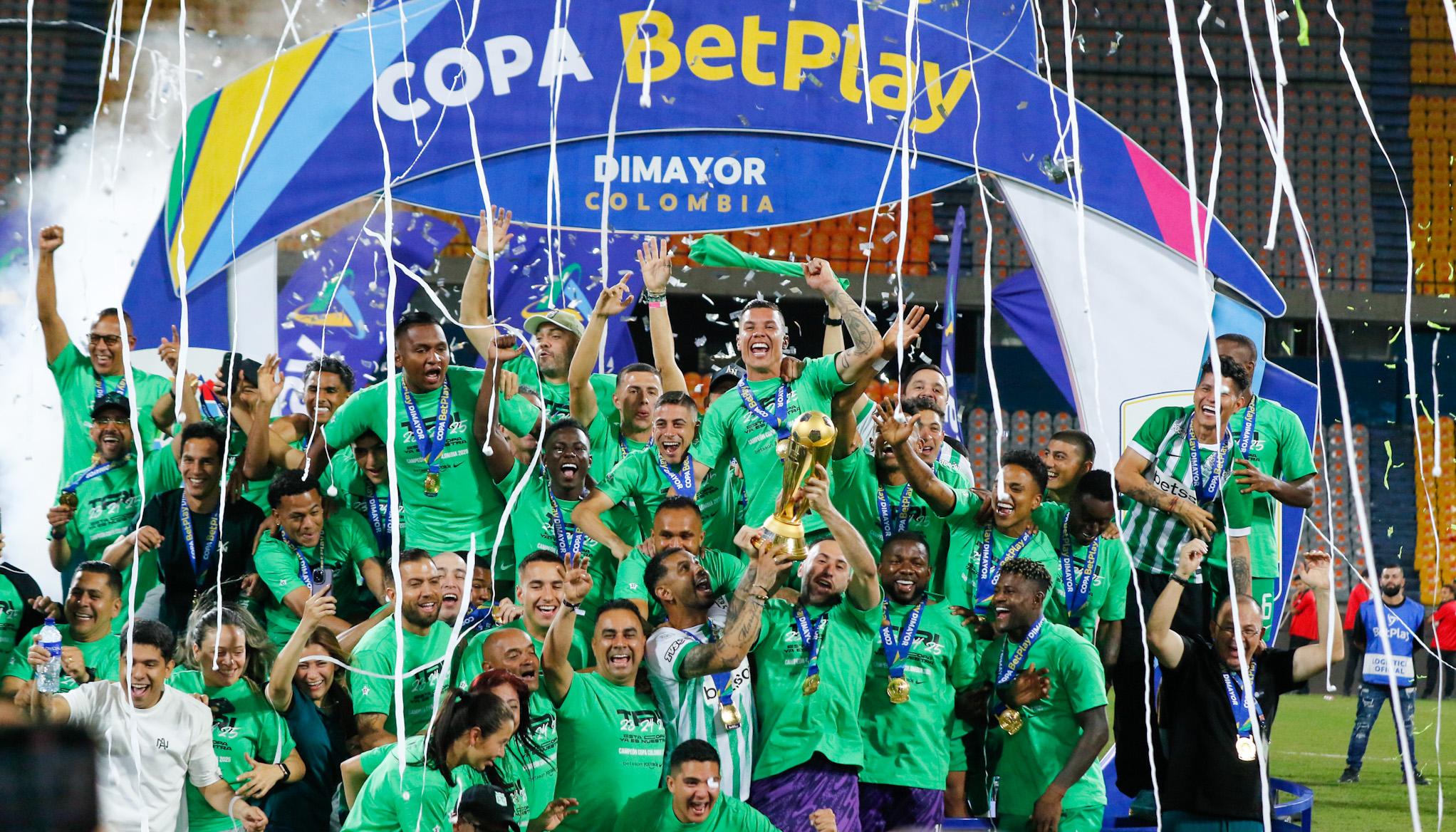 Atlético Nacional se coronó el miércoles campeón de la Copa Colombia.