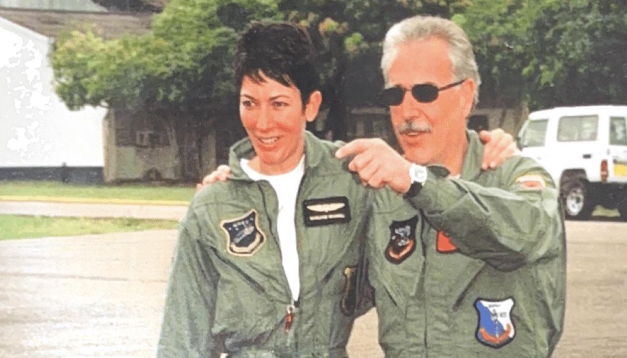 Andrés Pastrana y Ghislaine Maxwell.