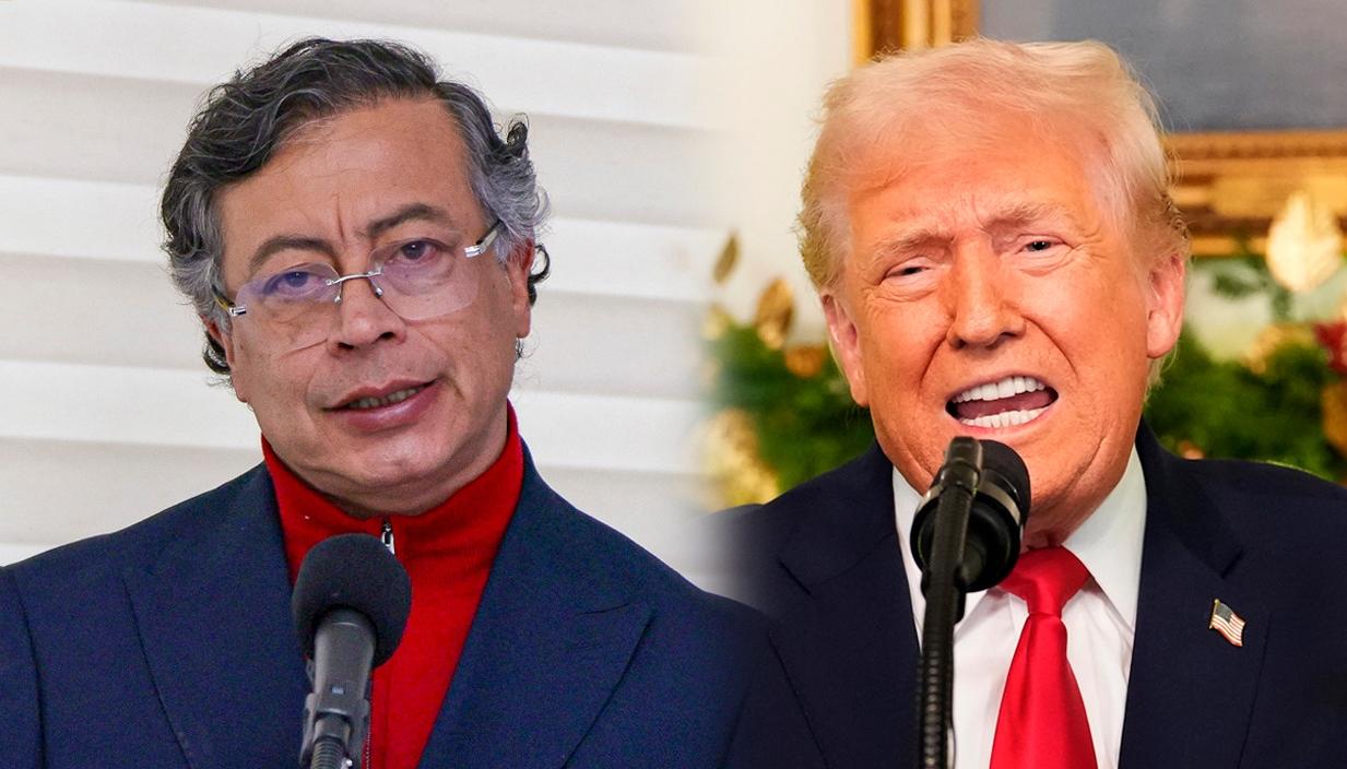 Presidente Petro y Trump