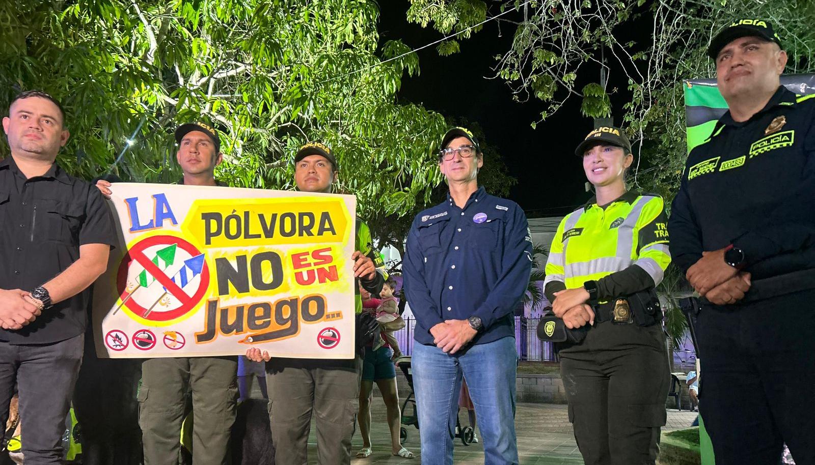 Autoridades en Atlántico hacen seguimiento a casos de quemados con pólvora.