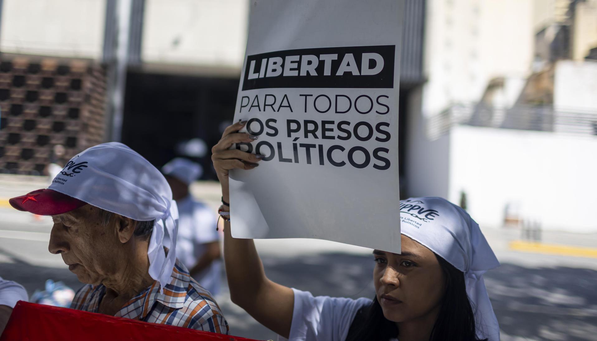 Presos en Venezuela. 