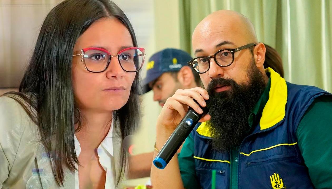 Angie Rodríguez y Carlos Carrillo.