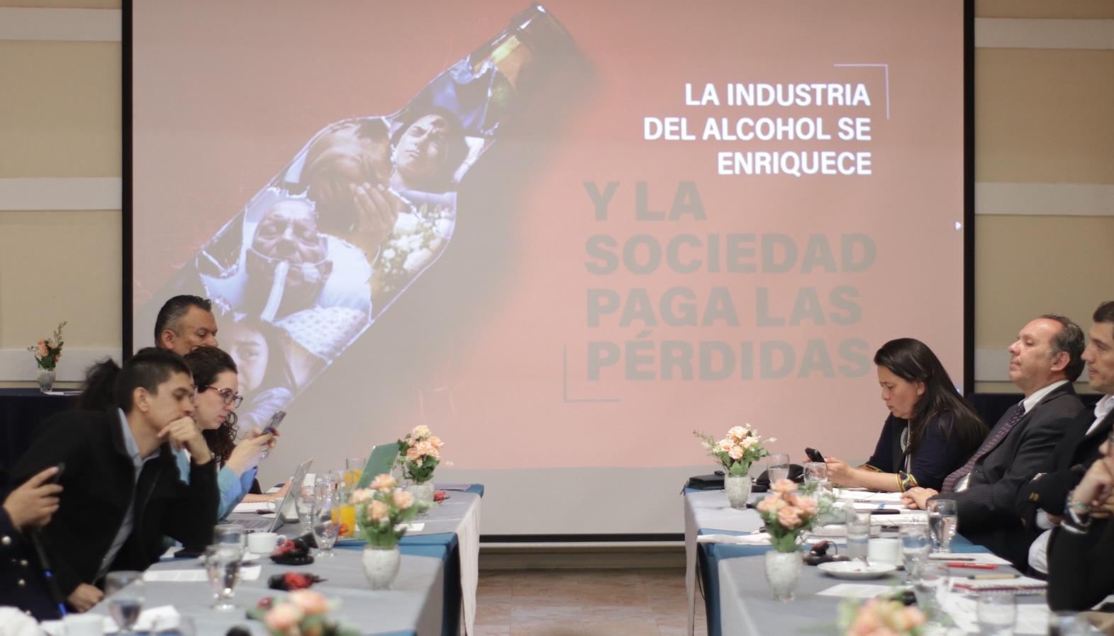 Reunión de Red Papaz, Fundación Anáas y la Liga Colombiana Contra el Cáncer.