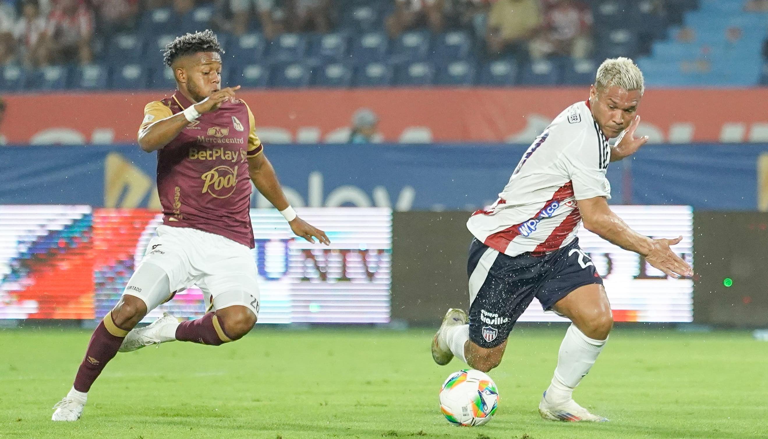 Teófilo Gutiérrez en un partido este año contra el Tolima. 