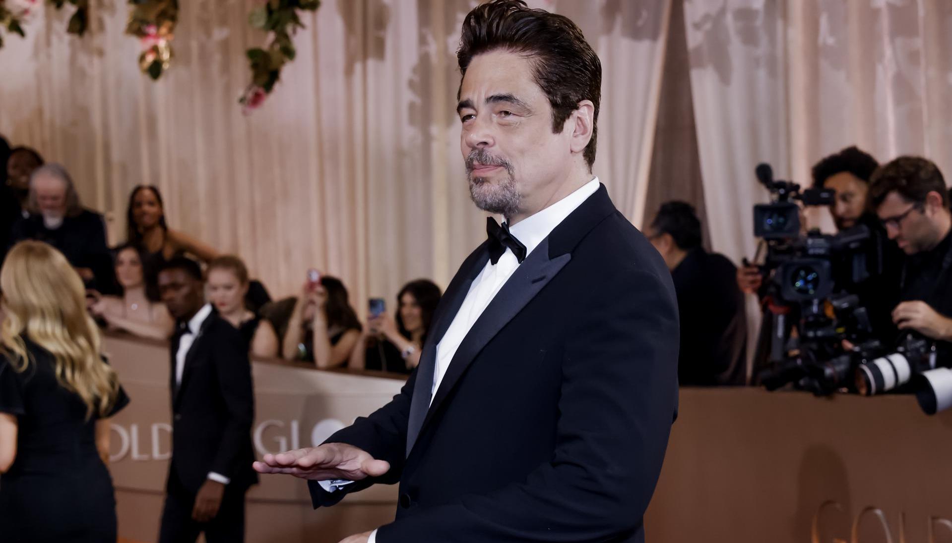 El actor puertorriqueño Benicio del Toro. 