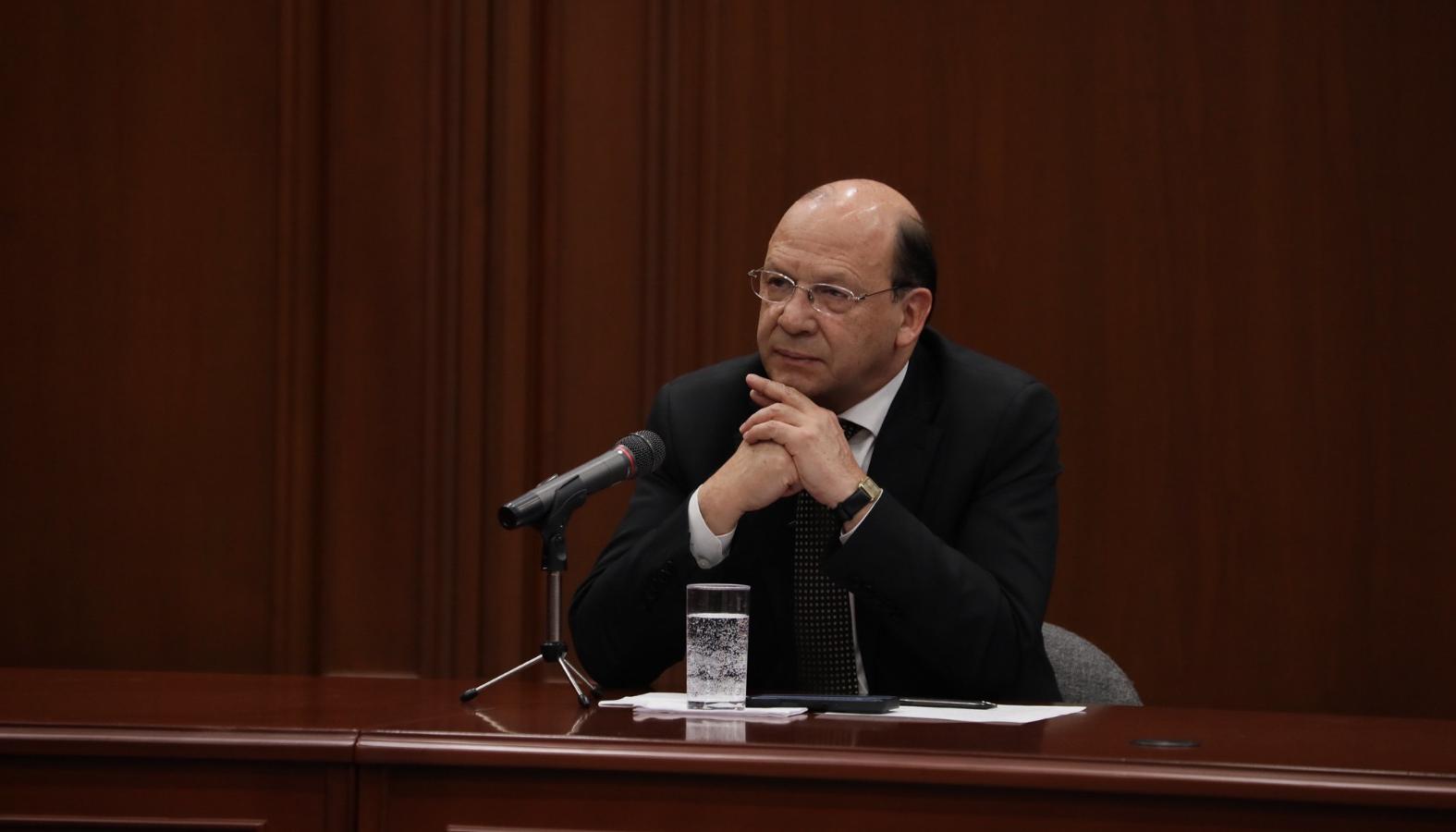 El ministro de Hacienda, Germán Ávila.