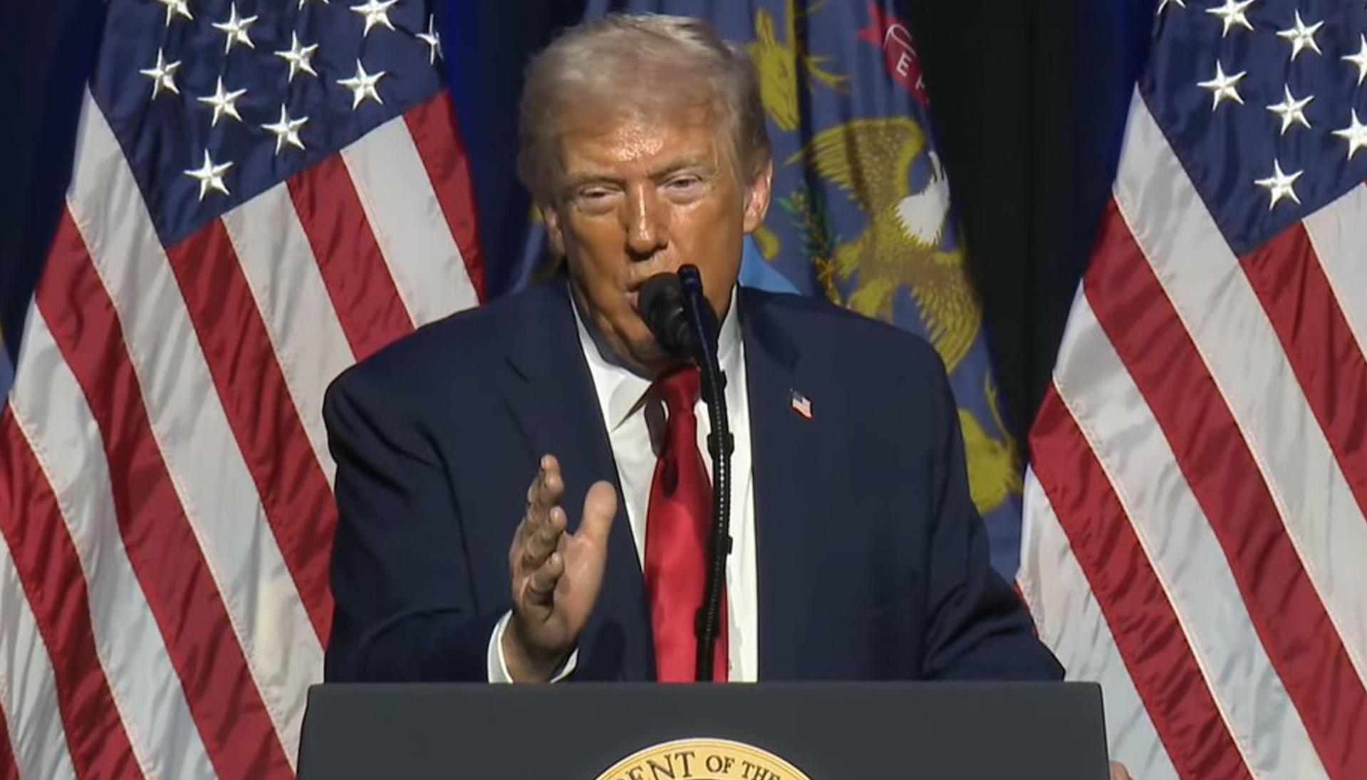 Donald Trump, Presidente de Estados Unidos.