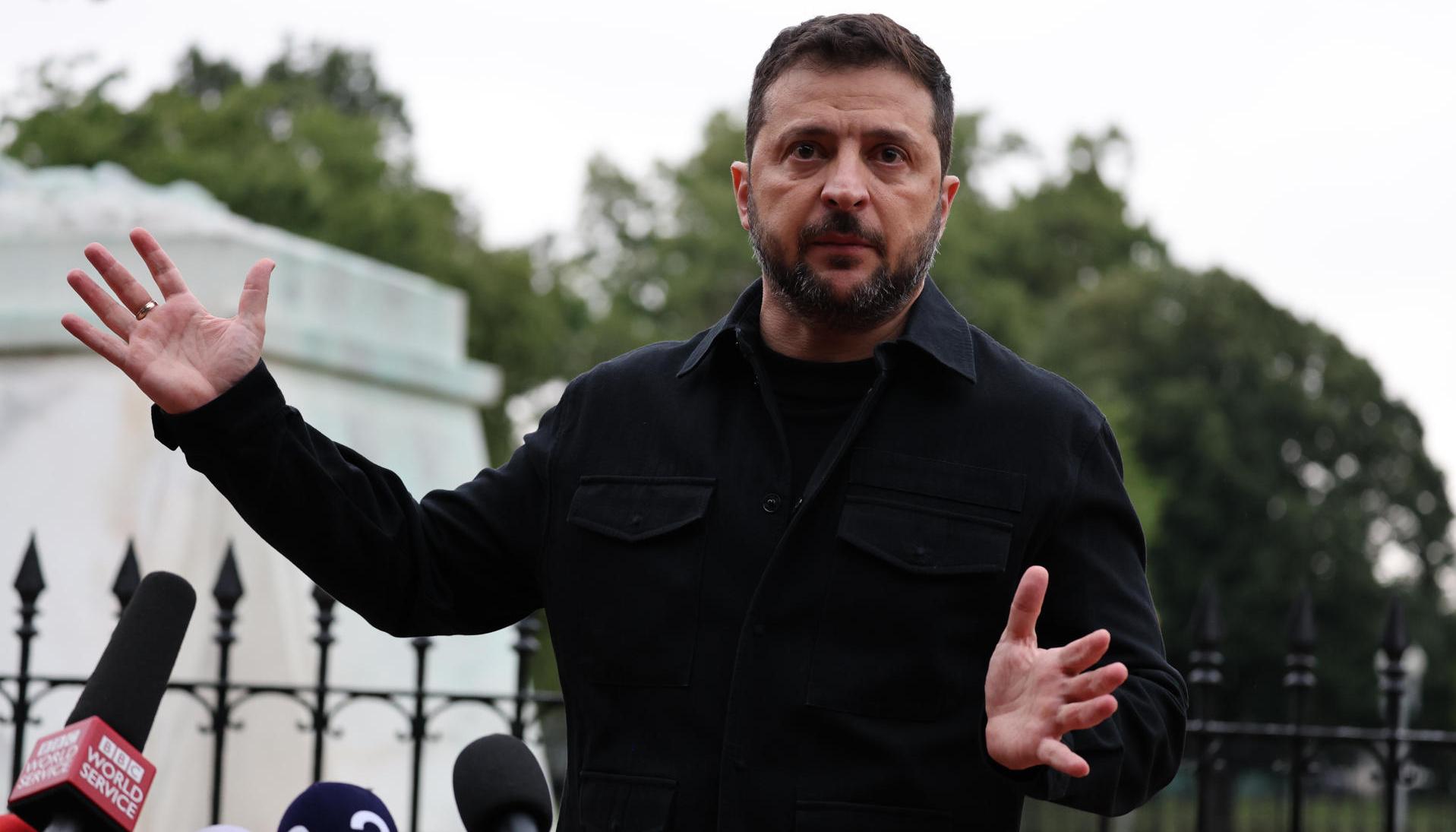 Volodimir Zelenski, Presidente de Ucrania.