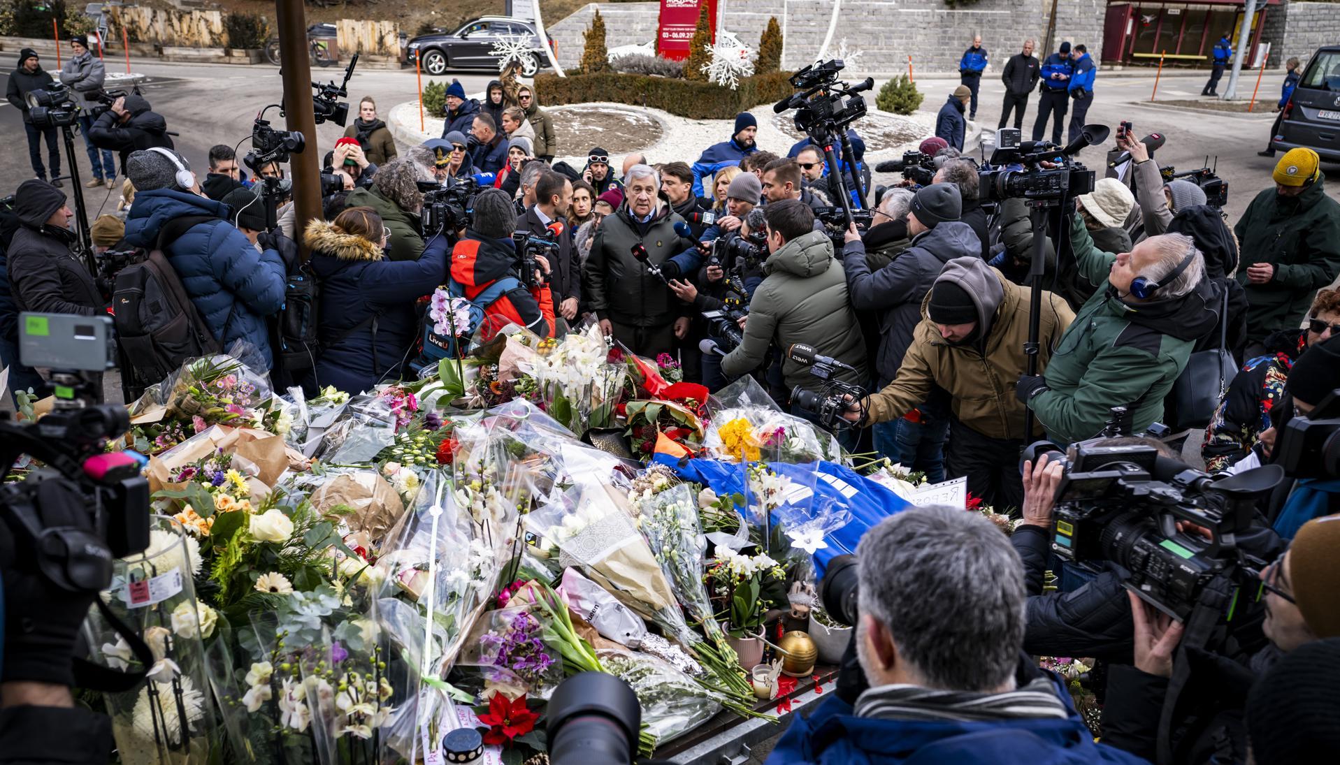 Memorial en Suiza en honor a las víctimas.