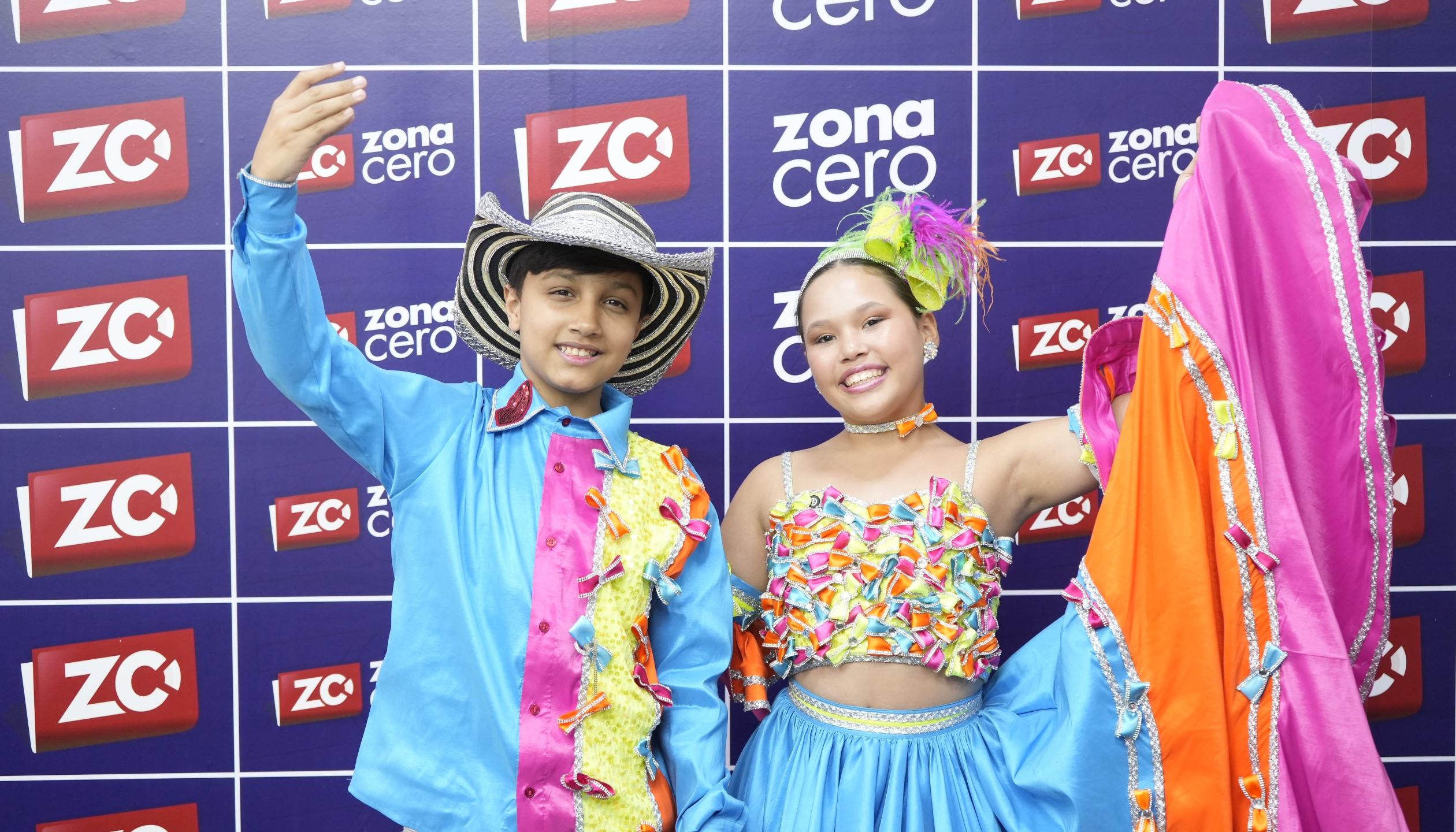 Germán Palomino y Ashley Gómez, Reyes Infantiles del Carnaval de la 44. 