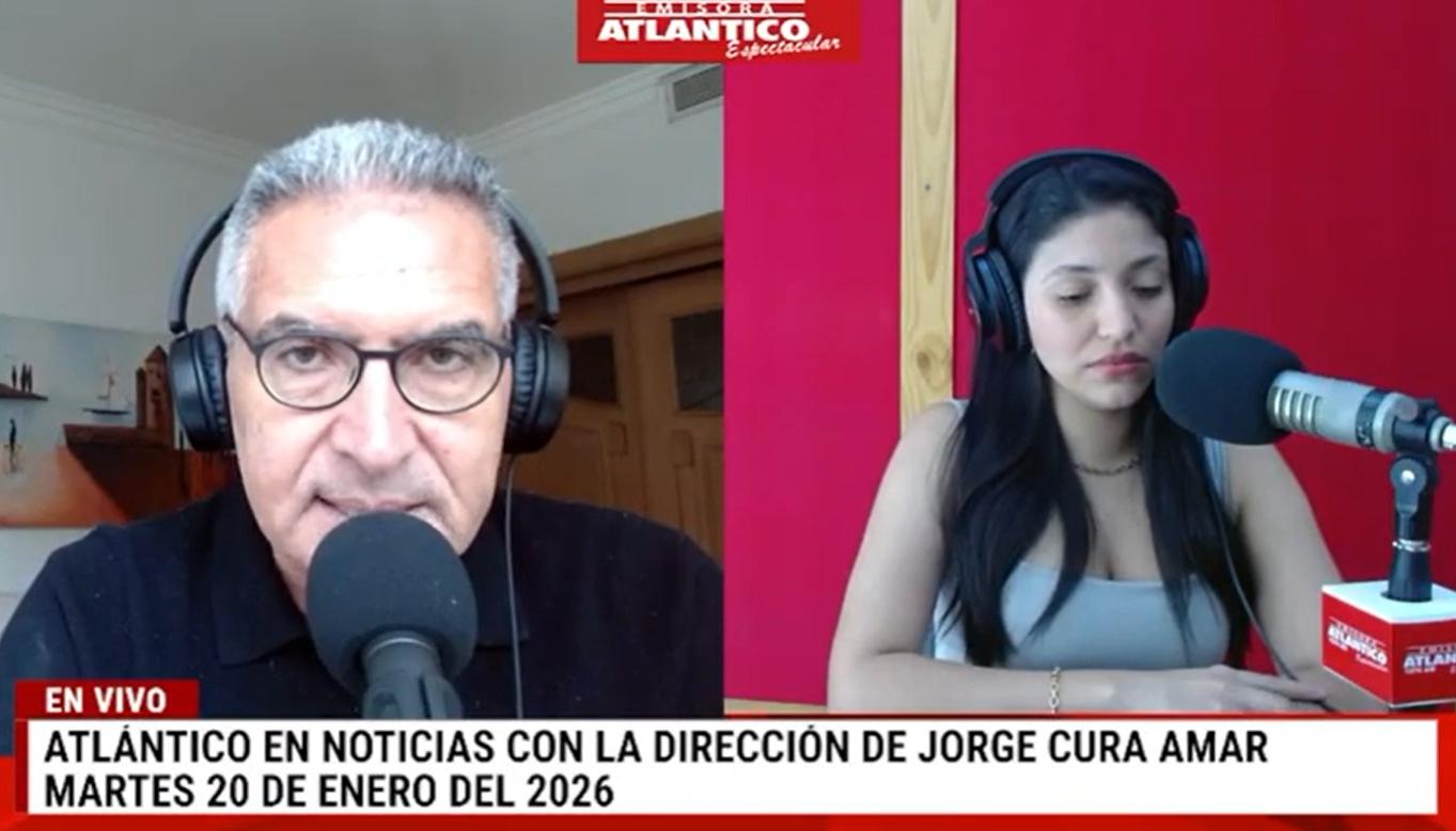 Transmisión de Atlántico en Noticias.