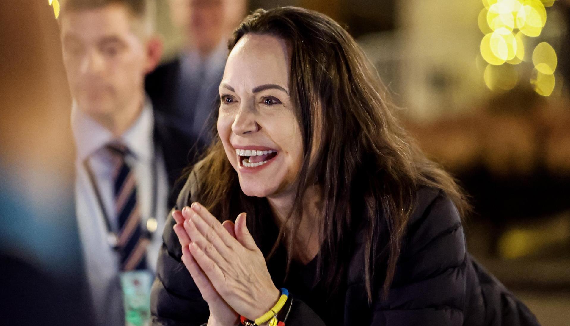 María Corina Machado, líder opositora venezolana.