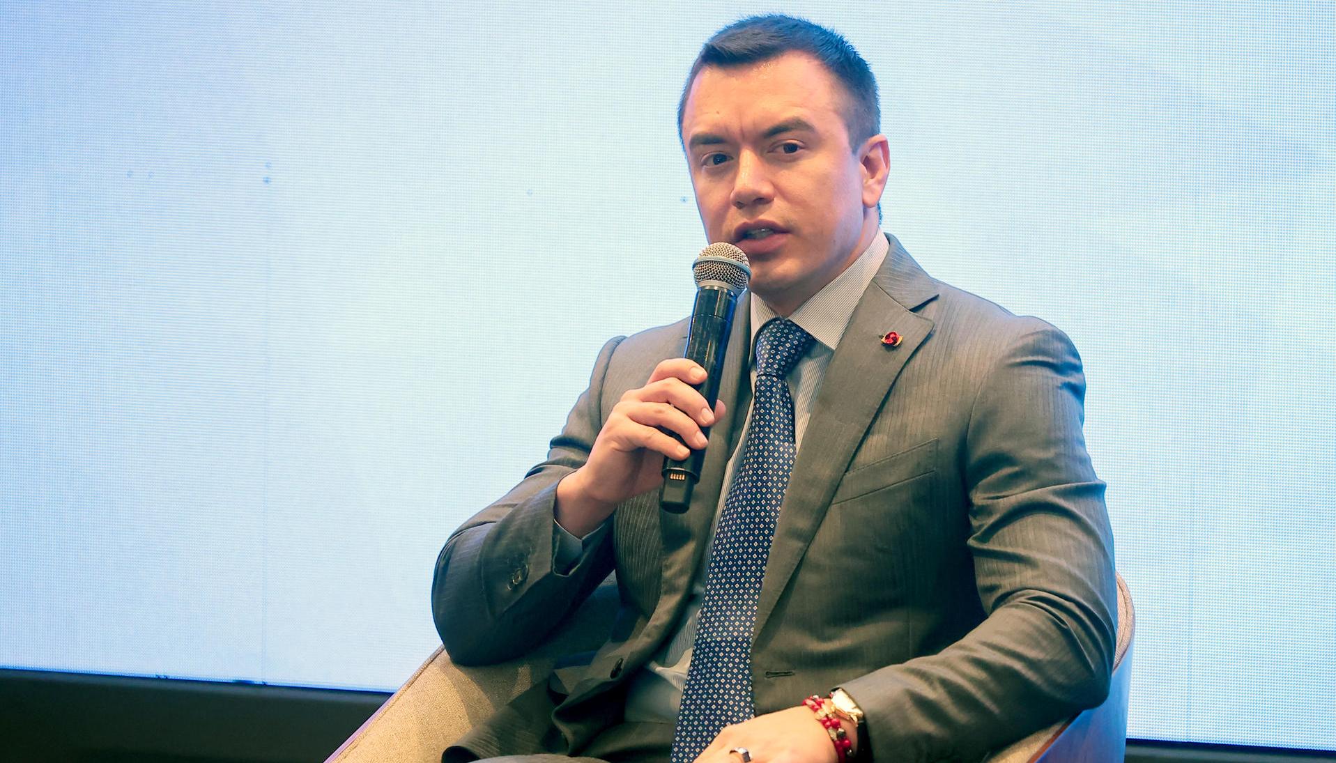 Daniel Noboa, Presidente de Ecuador.