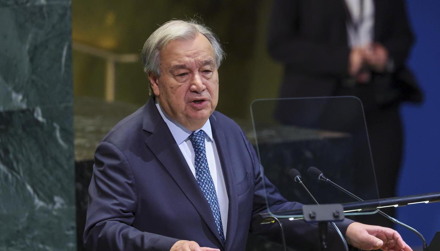 El secretario general de Naciones Unidas, António Guterres.