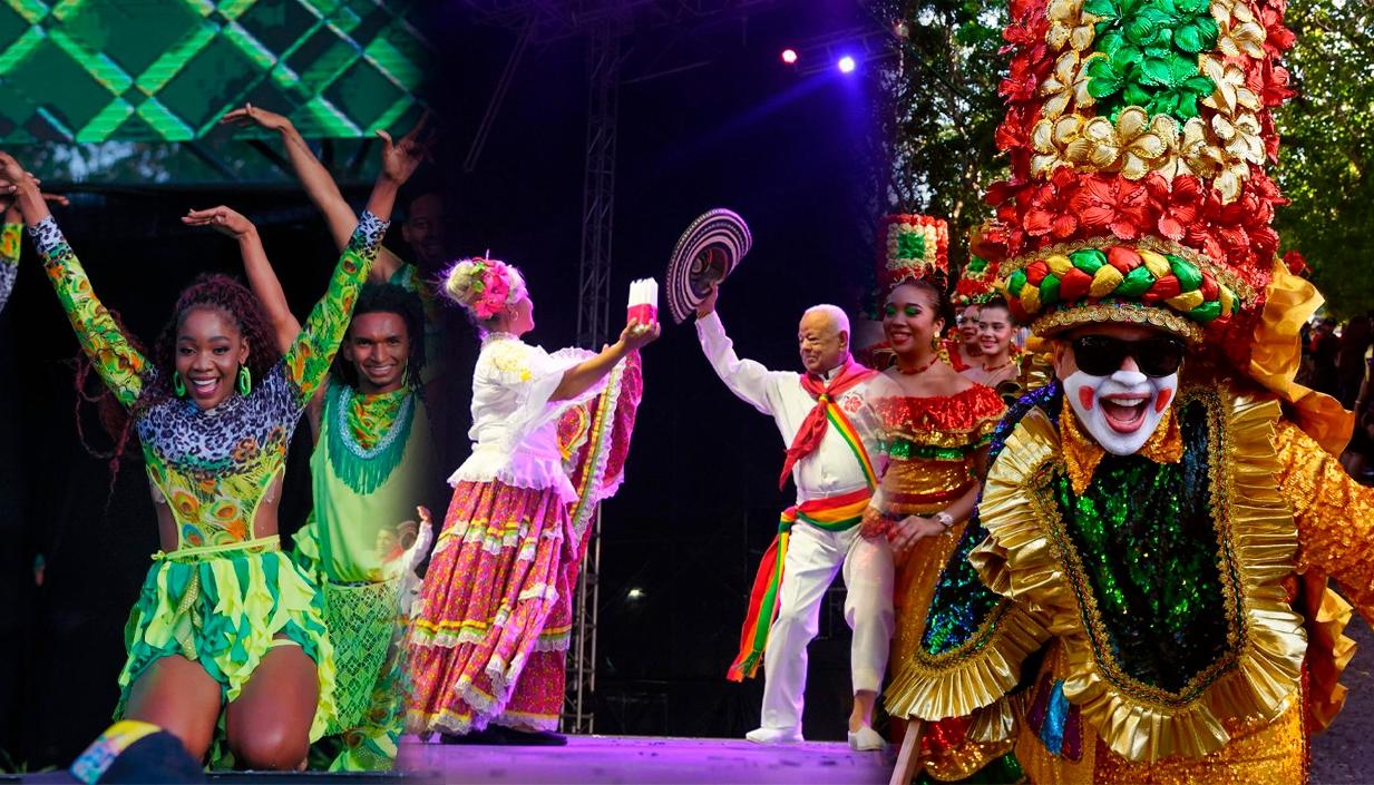 Fuerza negra, dirigida por Nair Núñez; Cumbiamba La Revoltosa y el Congo Grande de Barranquilla, dirigida por Adolfo Maury, Rey Momo 2026. 