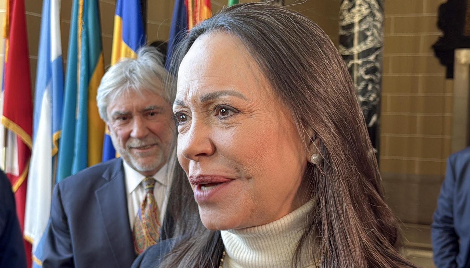 María Corina Machado, líder opositora venezolana.