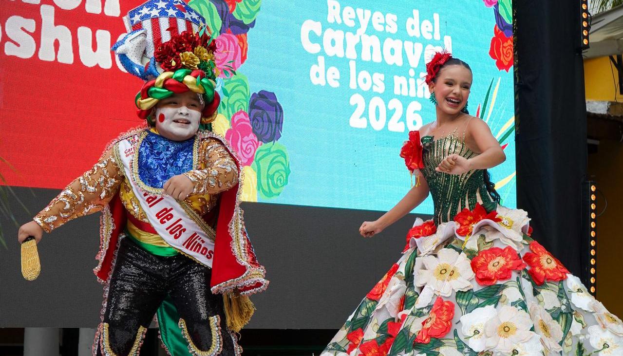 Joshua Ortiz y Sharon Acosta, Reyes Infantiles 2026. 