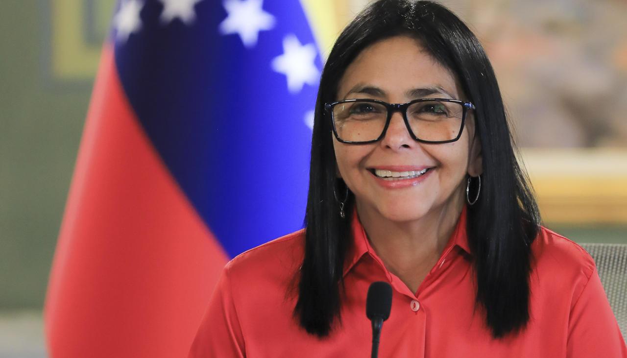 Delcy Rodríguez, Presidenta encargada de Venezuela.