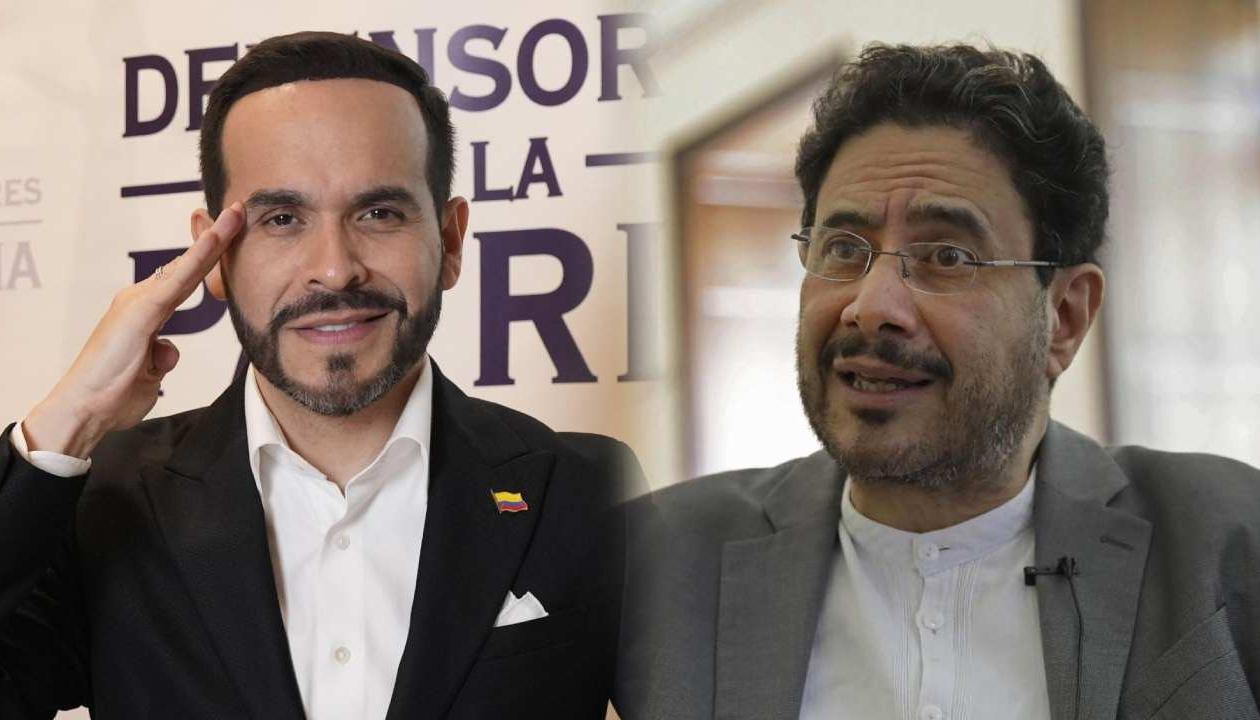 Abelardo De La Espriella e Iván Cepeda.