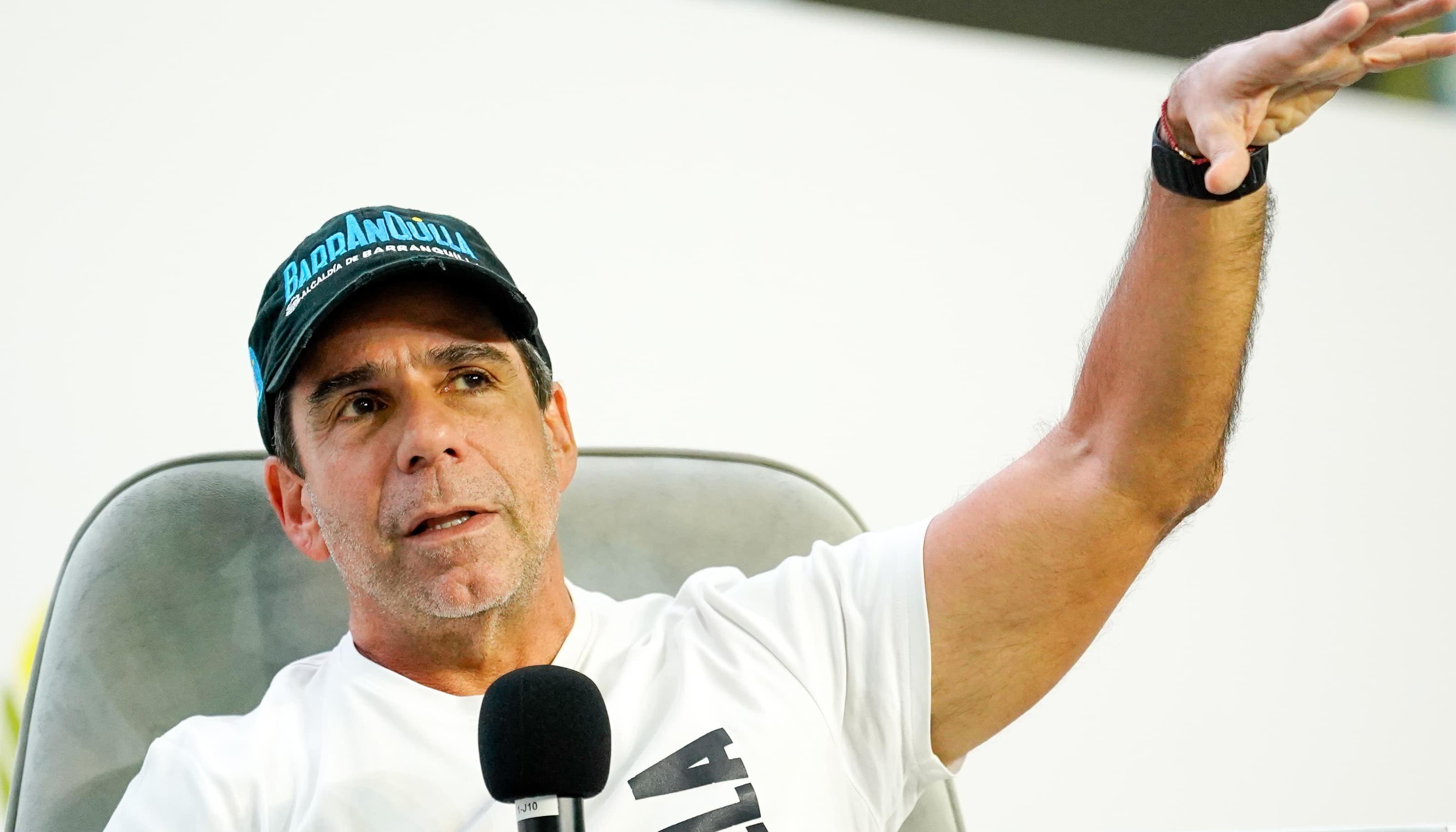 El Alcalde de Barranquilla, Alex Char.