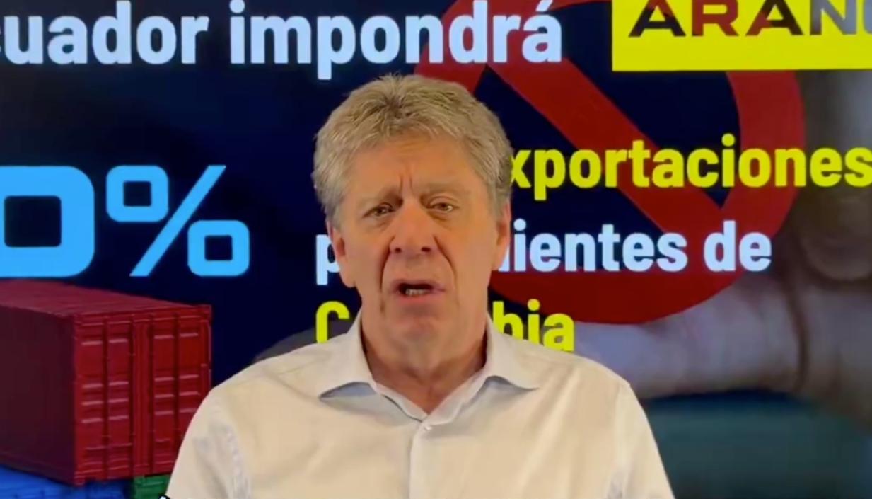 Presidente de la Asociación Nacional de Empresarios de Colombia (ANDI), Bruce Mac Master. 