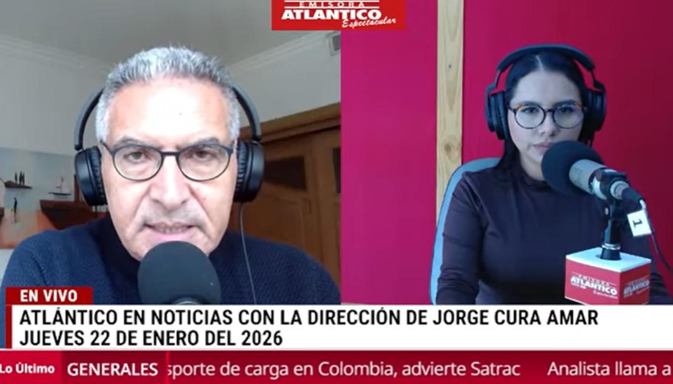 Transmisión de Atlántico en Noticias.