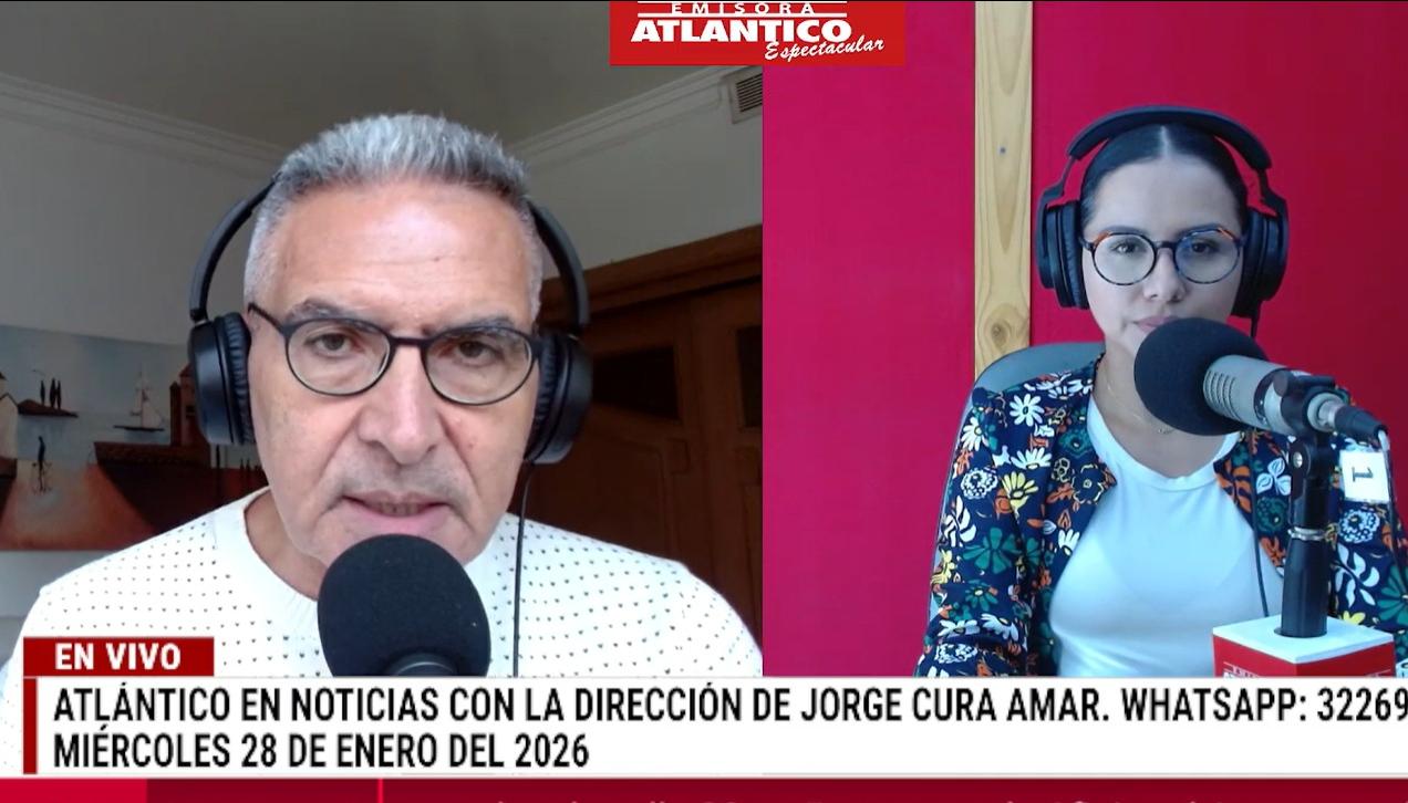 Transmisión de Atlántico en Noticias.