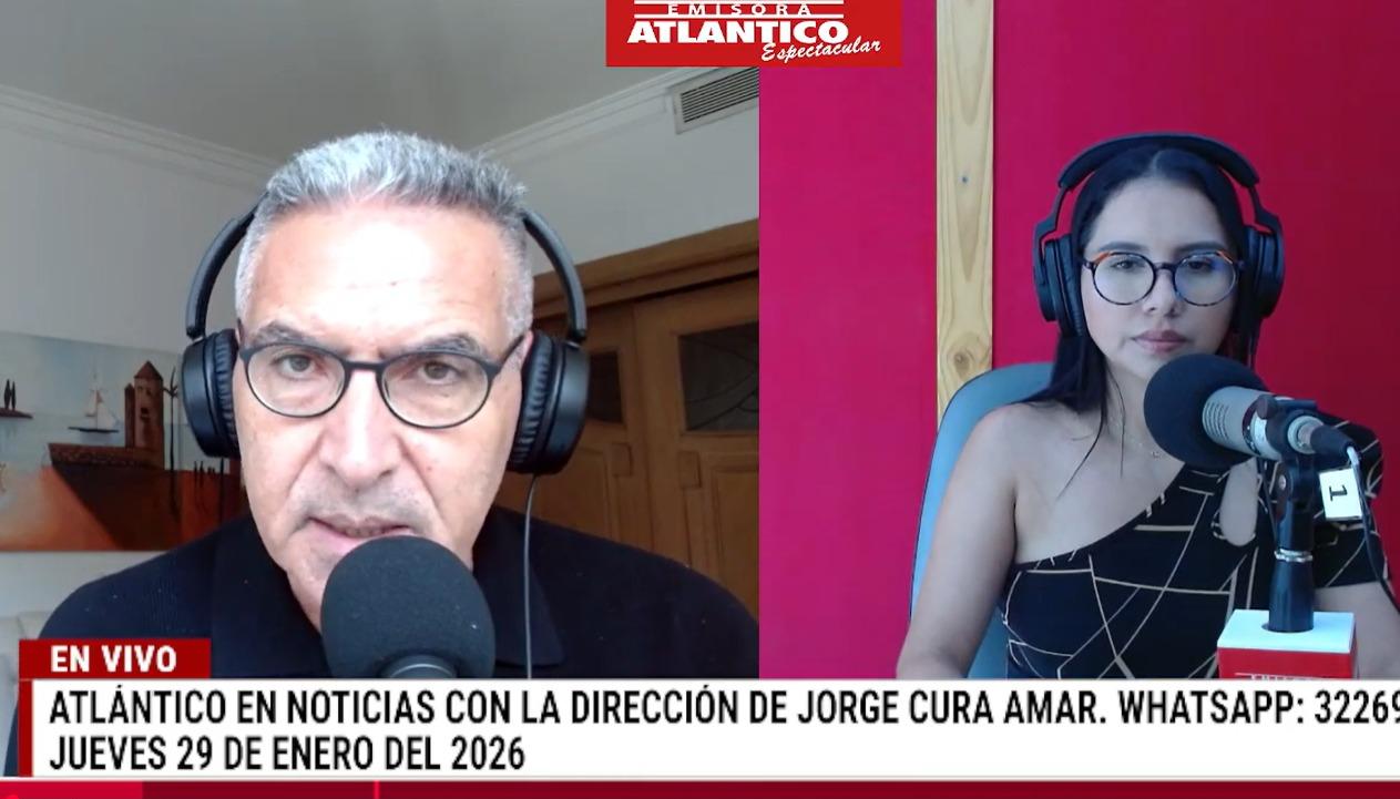 Transmisión de Atlántico en Noticias.
