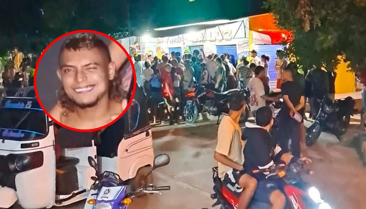 Jorge Andrés Palma Peralta y lugar de los hechos.