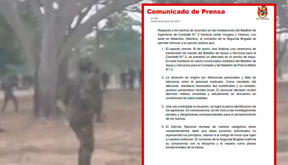 Batalla campal en el Vergara y Velasco de Malambo