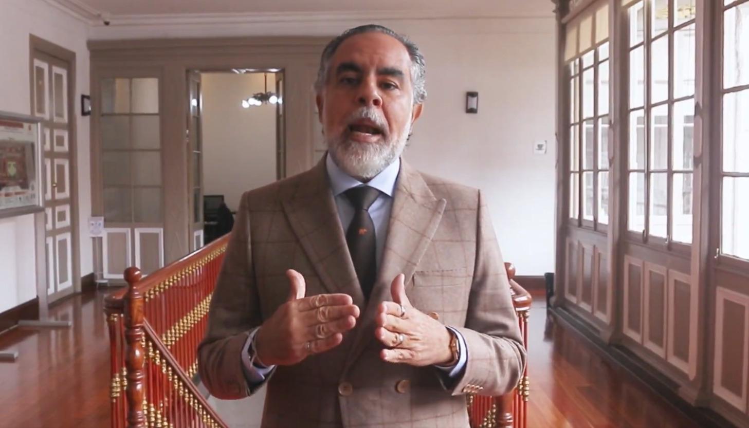 El Ministro del Interior, Armando Benedetti.