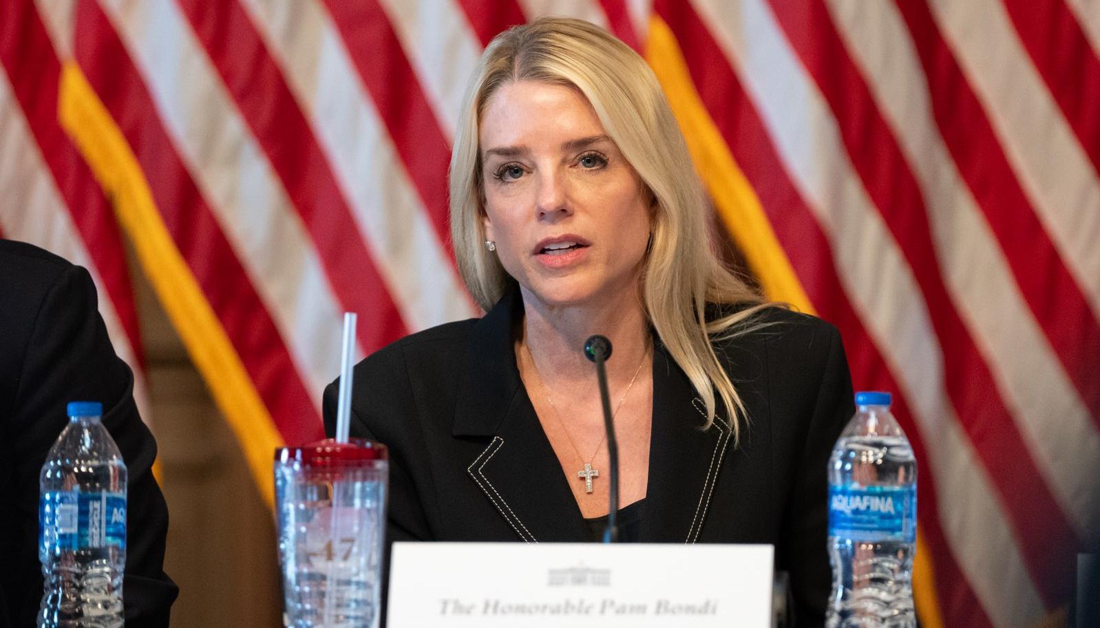 La Fiscal General de Estados Unidos, Pamela Bondi.
