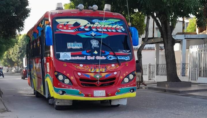 Bus de Cootransoriente.