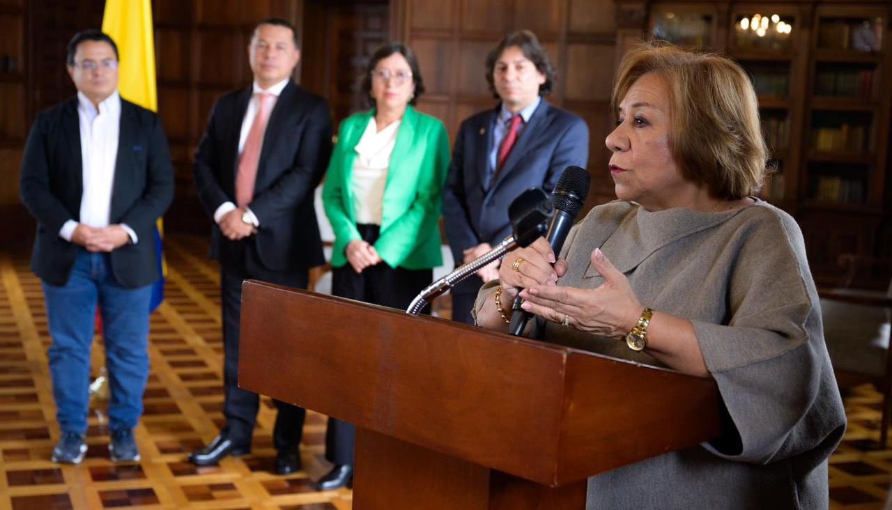 La canciller Yolanda Villavicencio.