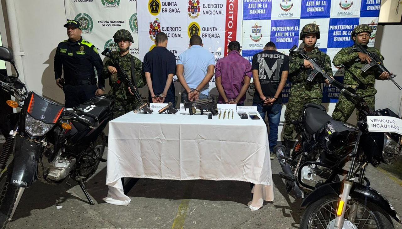 Capturados en Puerto Wilches