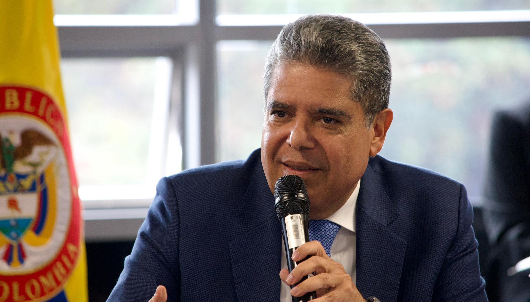 El Contralor General de la República, Carlos Hernán Rodríguez.