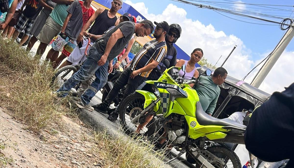 La víctima quedó muerta en el lugar de los hechos. 