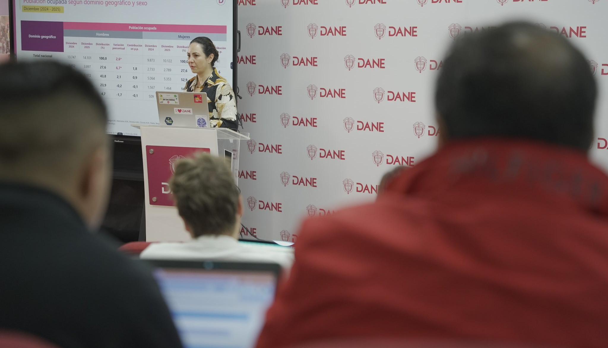 Directora del Dane, Piedad Urdinola.