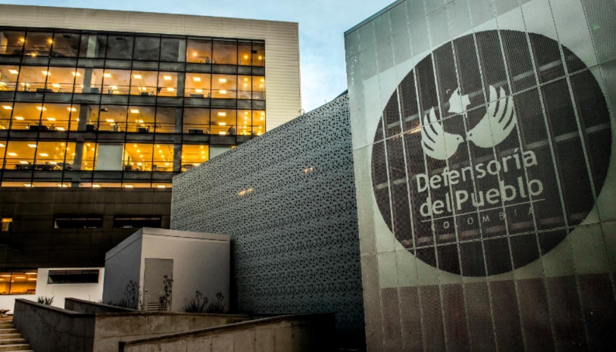 Sede de la Defensoría del Pueblo, en Bogotá. 