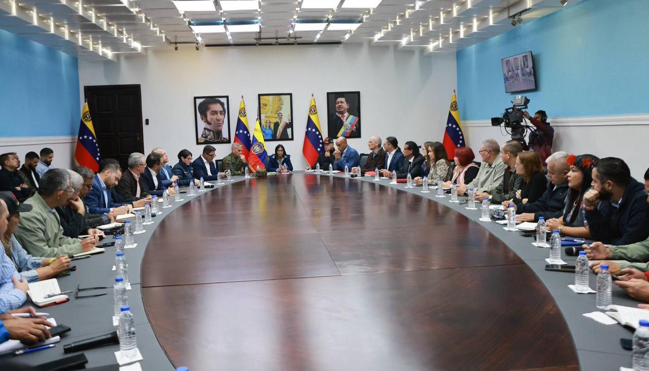 Reunión de altos mandos en Venezuela.