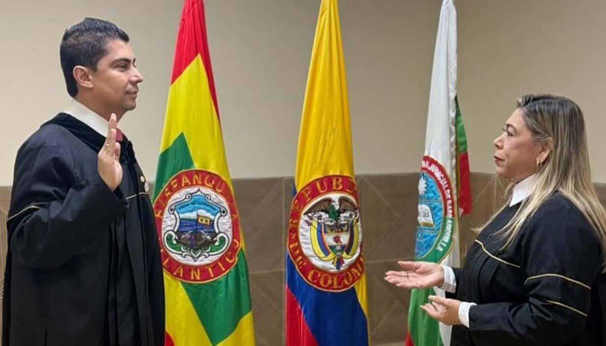 Designan nuevo presidente y vicepresidente del Tribuna Superior de Barranquilla 