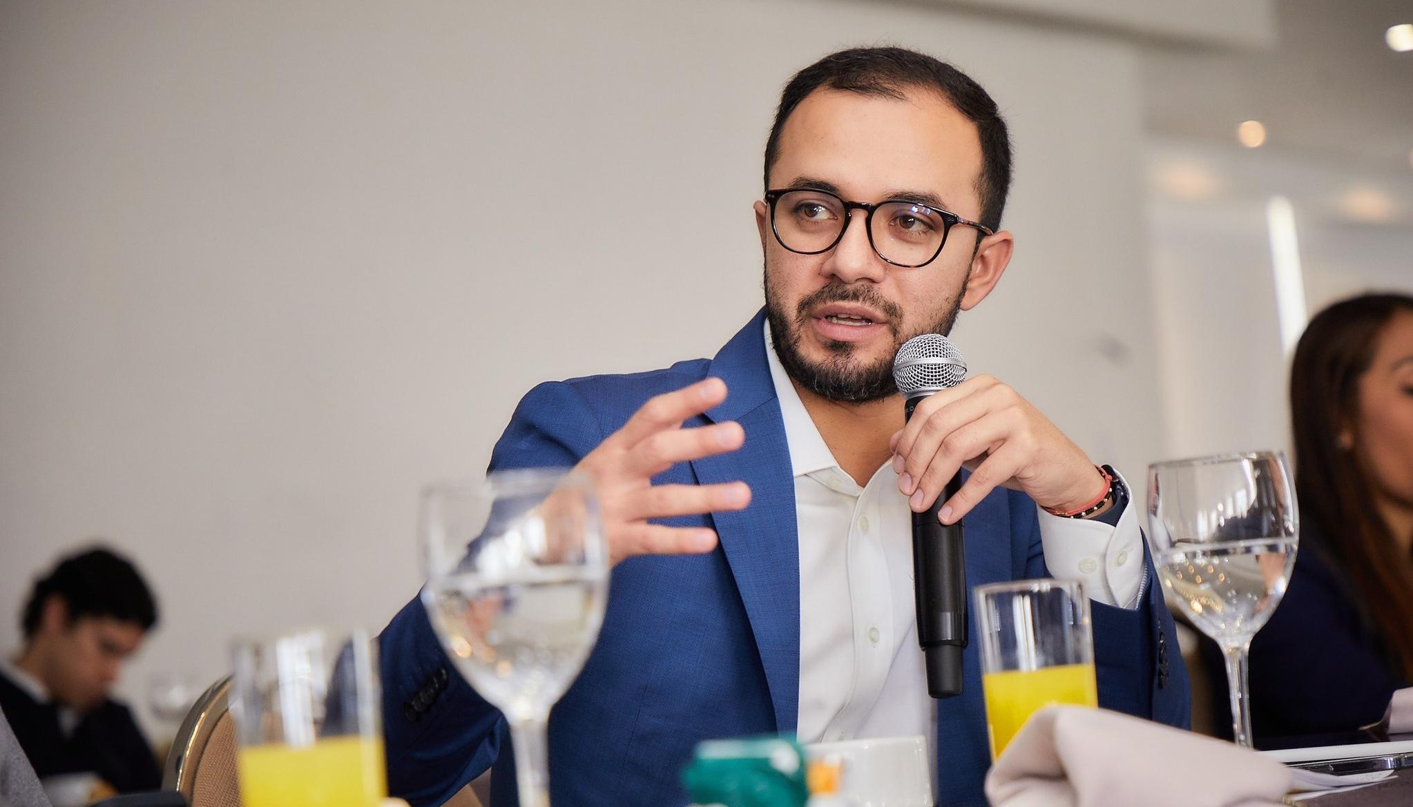 El congresista Diógenes Quintero.