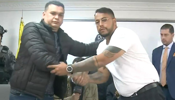 Digno Palomino y Jorge Eliécer Díaz Collazos, alias 'Castor'.