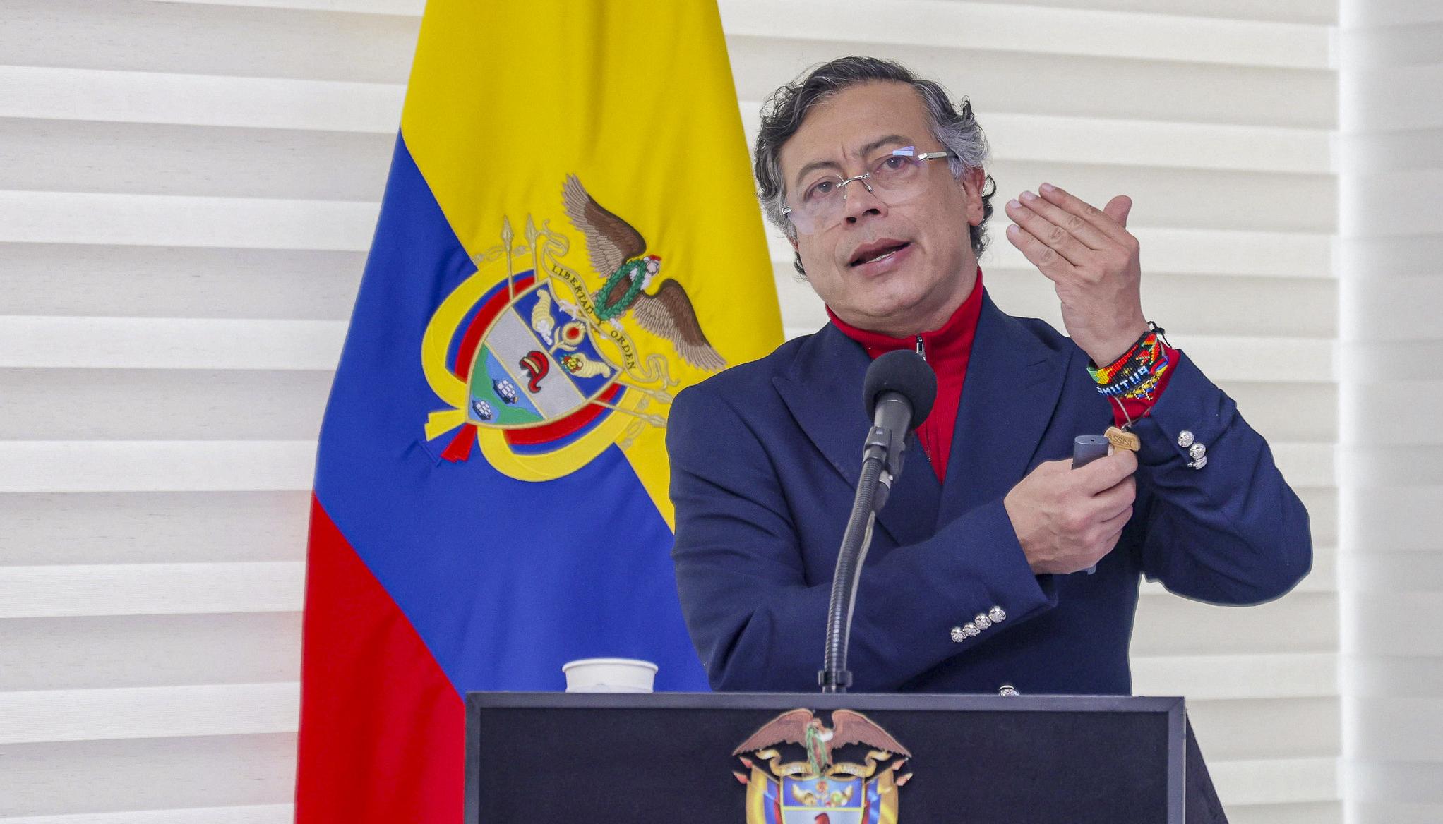 El Presidente Gustavo Petro.