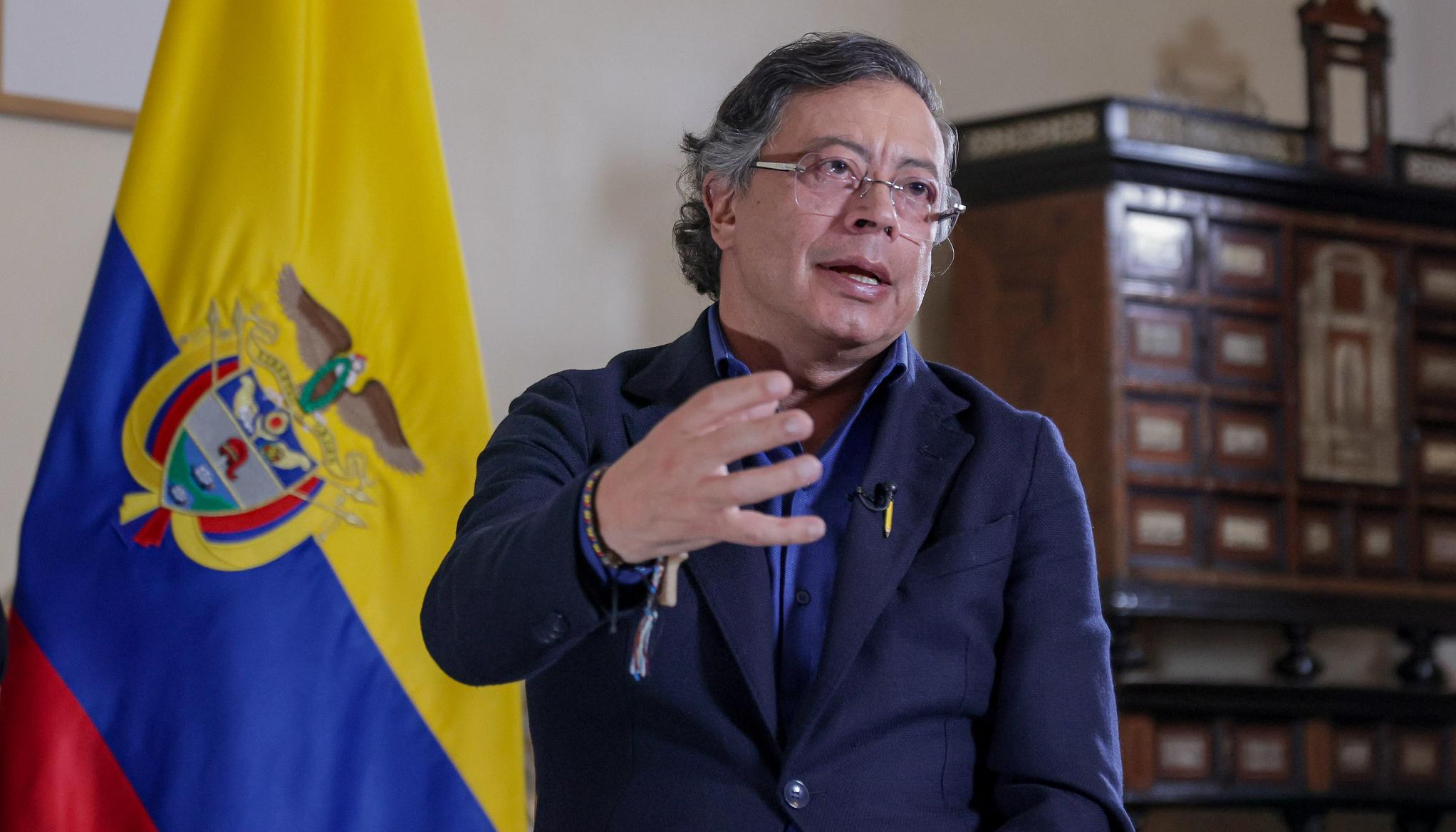 El Presidente Gustavo Petro.