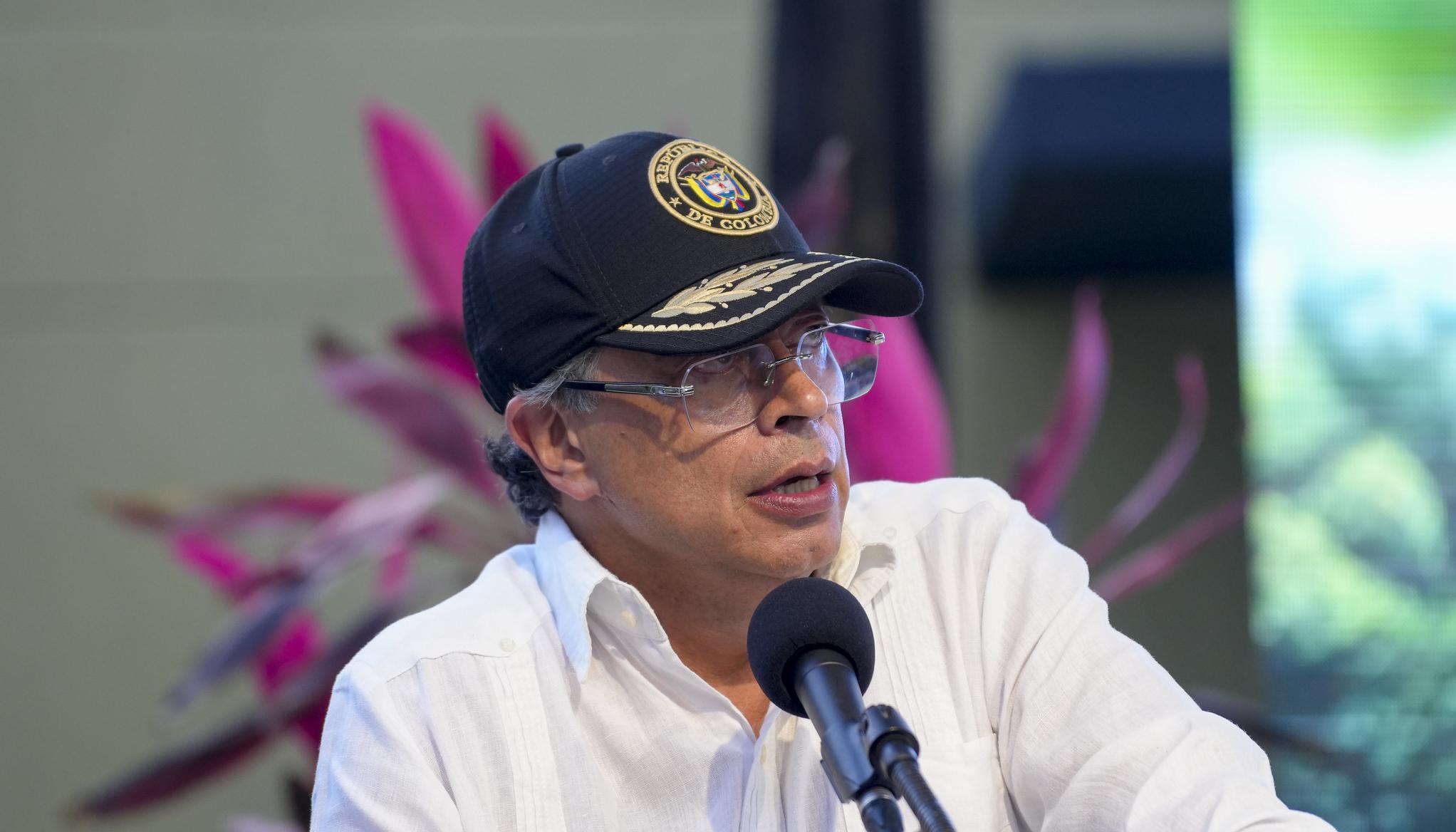 El Presidente Gustavo Petro.
