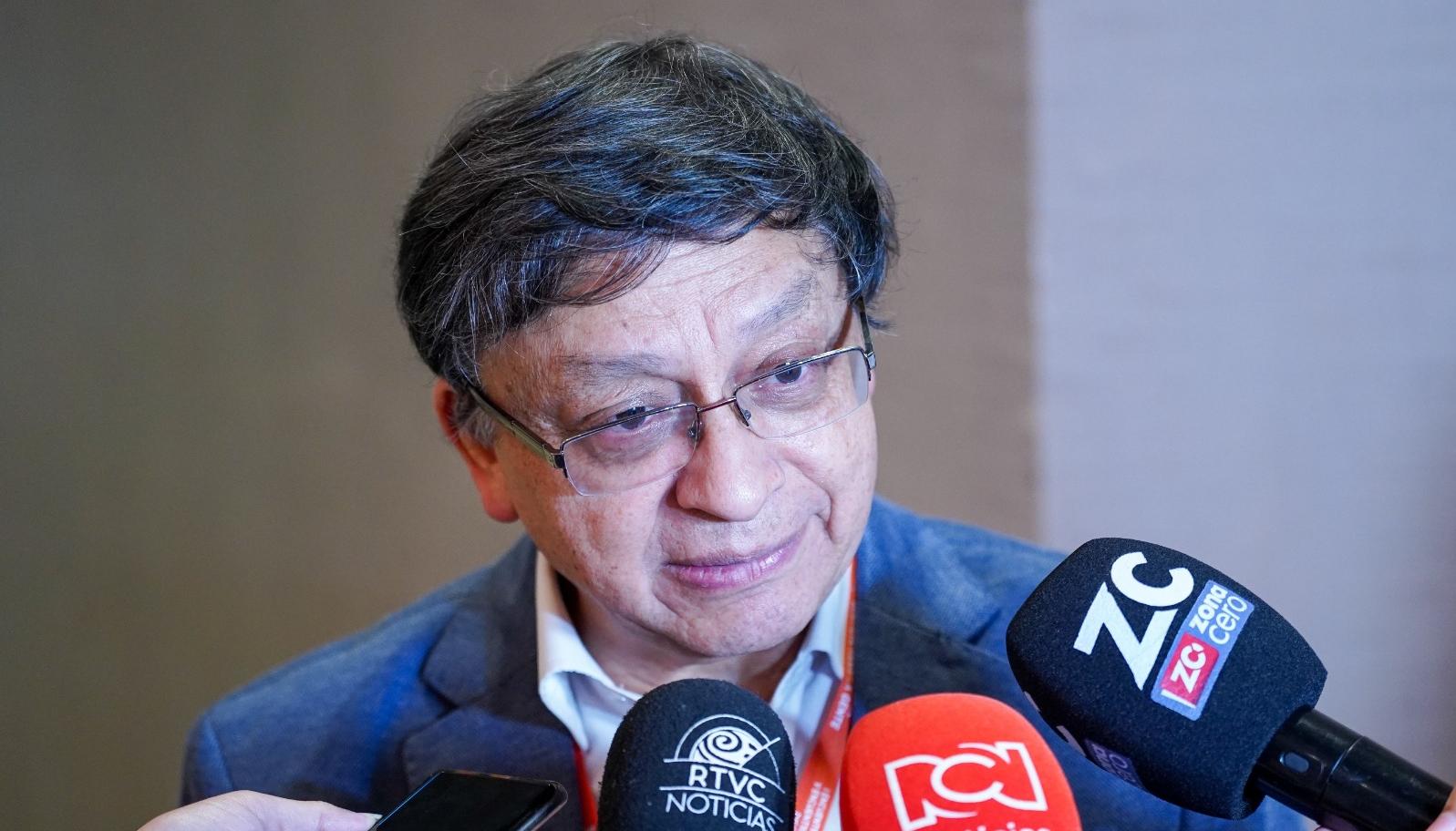 El magistrado Jorge Enrique Ibáñez, magistrado de la Corte Constitucional.