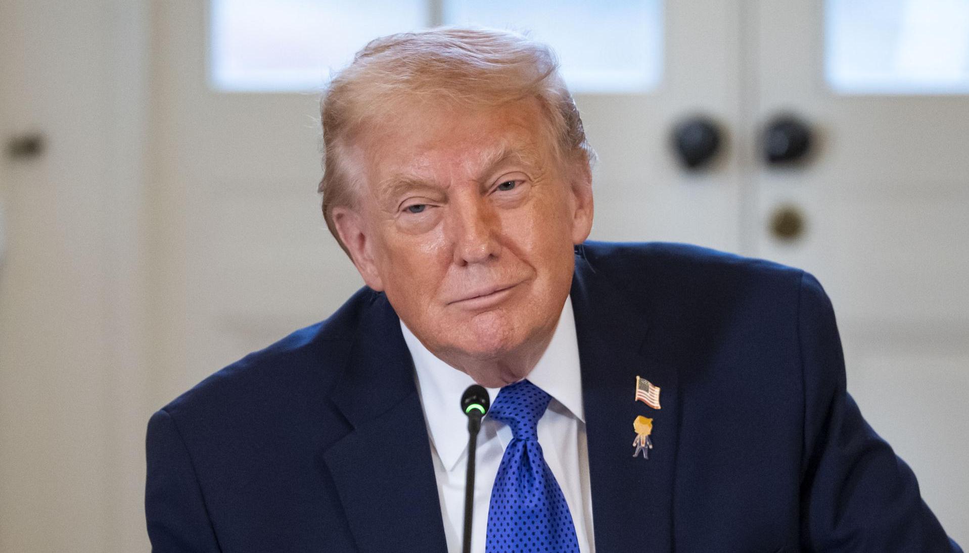 El Presidente de EE.UU., Donald Trump.