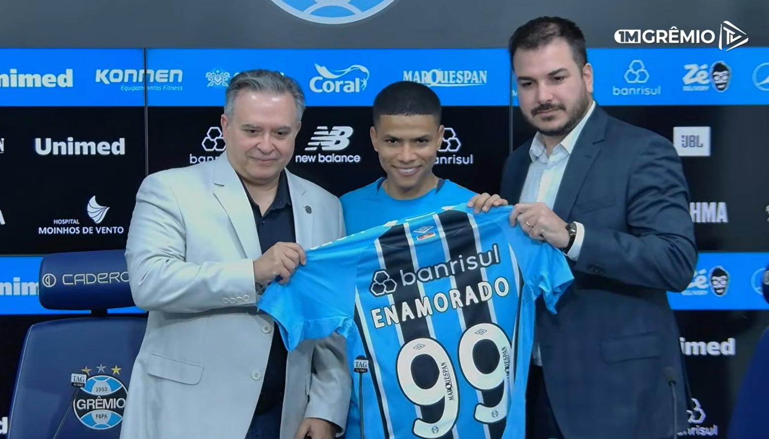 El atacante soledeño José Enamorado.